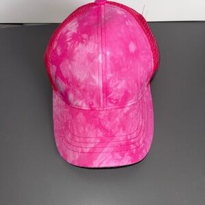 🩷 Flash Sale 🩷 C.C. Adult Pink Tie-Dye Cap